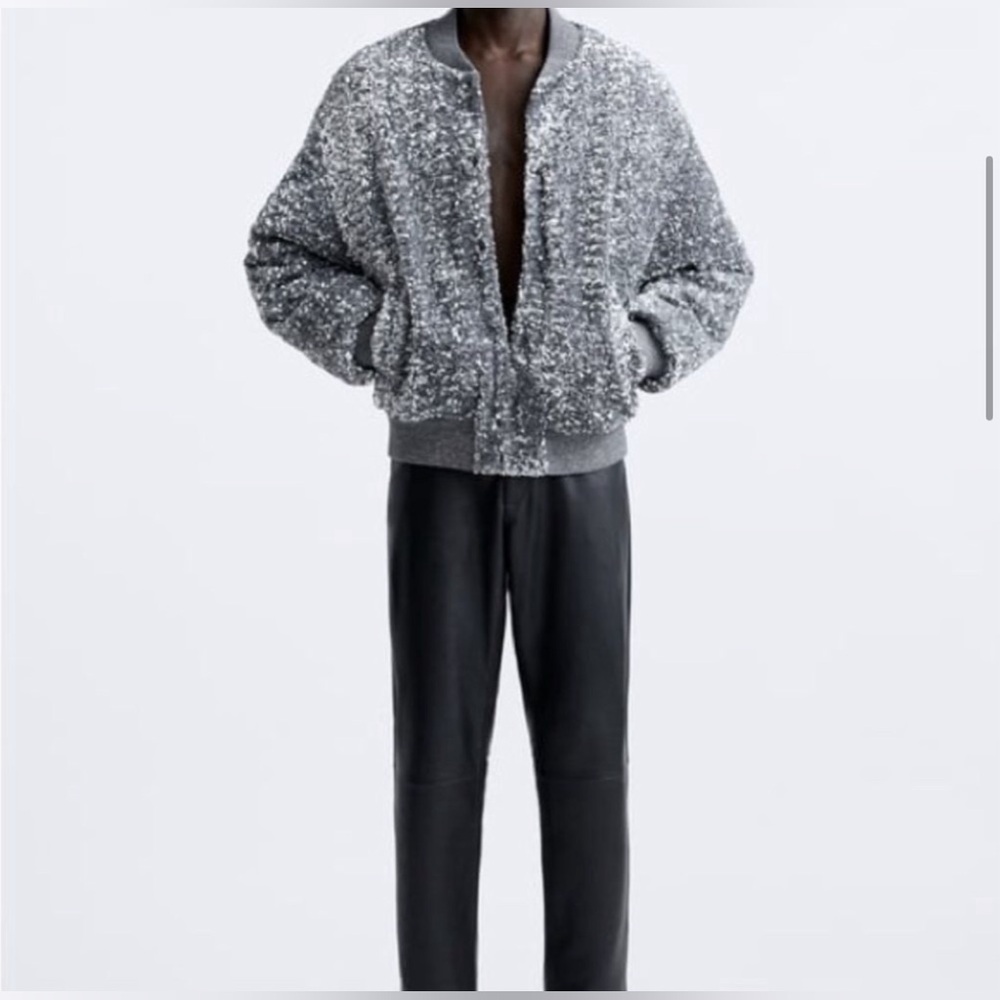 ZARA  LIMITED EDITION SEQUIN  JACKET🦋